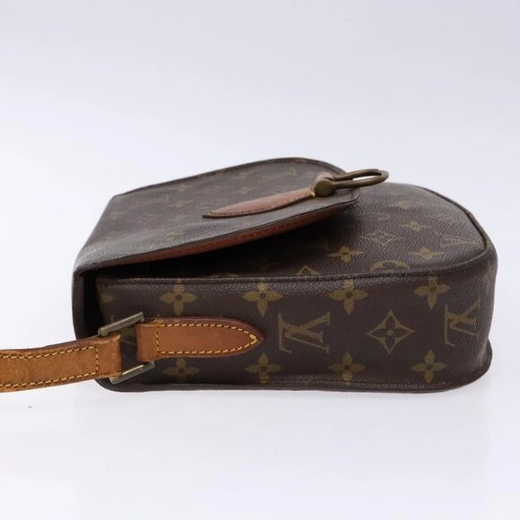 LOUIS VUITTON Monogram Monogram Saint Cloud GM Shoulder Bag M51242 Auth 135102 - Picture 5 of 15